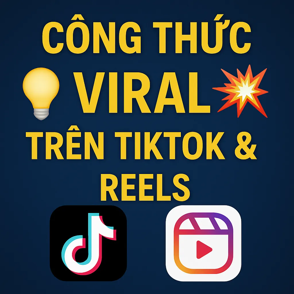 Ảnh bìa công thức viral trên TikTok và Reels